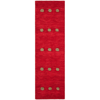 SAFAVIEH Handmade Himalaya Poppy Glossary Modern Wool Rug