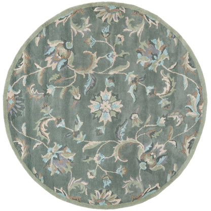 SAFAVIEH Handmade Jardin Aase Country Floral Wool Rug