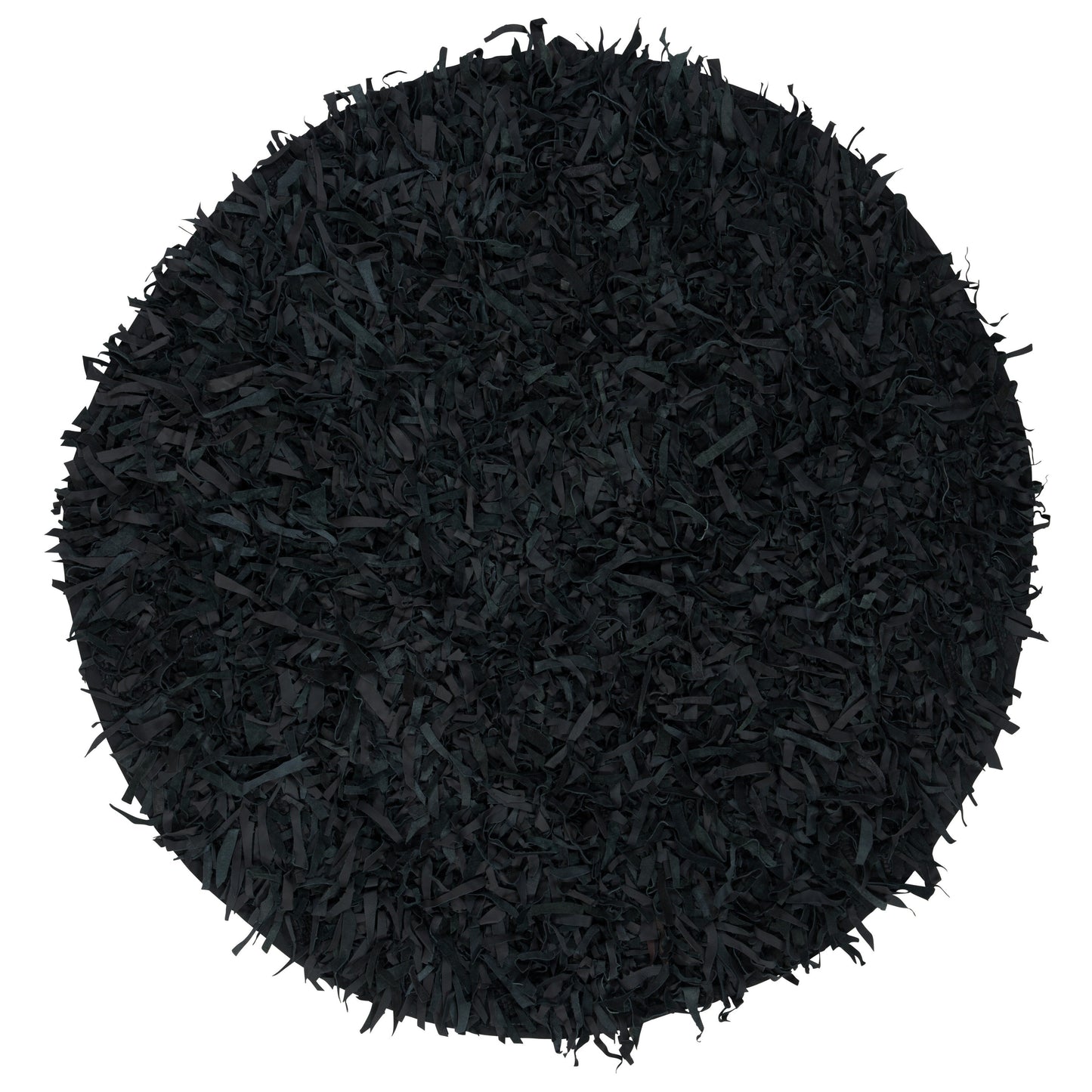 SAFAVIEH Handmade Leather Shag Blayne Modern Leather Rug
