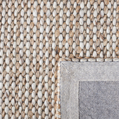 SAFAVIEH Handmade Natural Fiber Yareli Jute & Wool Rug..