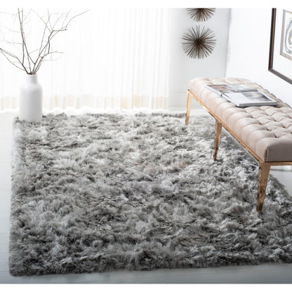 SAFAVIEH Handmade Ocean Shag Marilijn Glam 2.5-inch Thick Rug