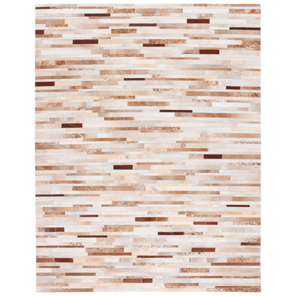 SAFAVIEH Handmade Studio Leather Tennille Modern Leather Rug