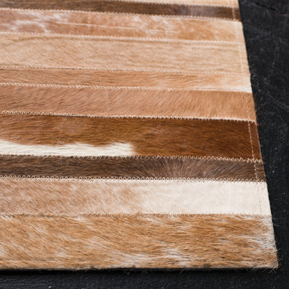 SAFAVIEH Handmade Studio Leather Tennille Modern Leather Rug