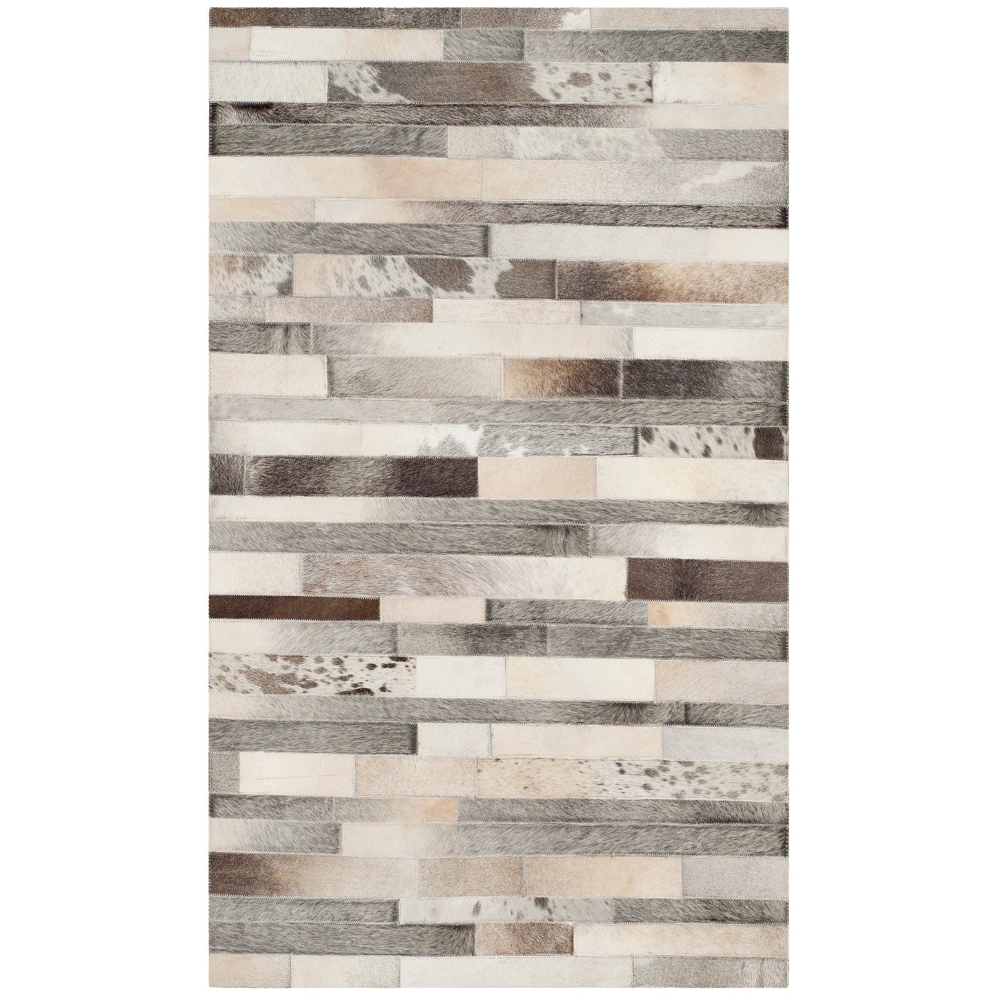 SAFAVIEH Handmade Studio Leather Tennille Modern Leather Rug