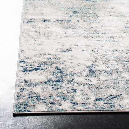 SAFAVIEH Jasper Shreya Modern Abstract Rug - Grey/Blue - 8' x 10'