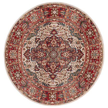 SAFAVIEH Kashan Marybeth Oriental Rug with Fringe