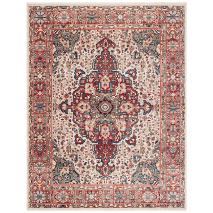SAFAVIEH Kashan Marybeth Oriental Rug with Fringe
