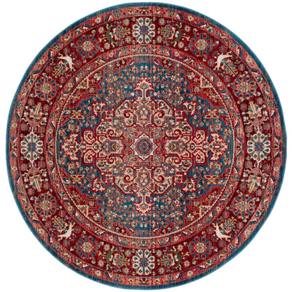 SAFAVIEH Kashan Marybeth Oriental Rug with Fringe