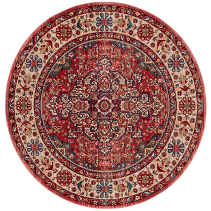 SAFAVIEH Kashan Marybeth Oriental Rug with Fringe