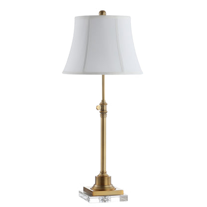 SAFAVIEH Lighting Amande 27-31-inch Adjustable Height Table Lamp Set of 2 - 13Wx13Dx31H
