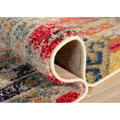 SAFAVIEH Monaco Brunhildis Distressed Boho Rug
