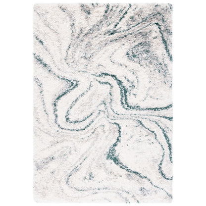 SAFAVIEH, Fontana Shag Zviya Modern Abstract 2-inch Thick Rug