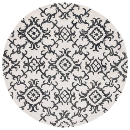 SAFAVIEH, Handmade Blossom Vesela Modern Floral Wool Rug