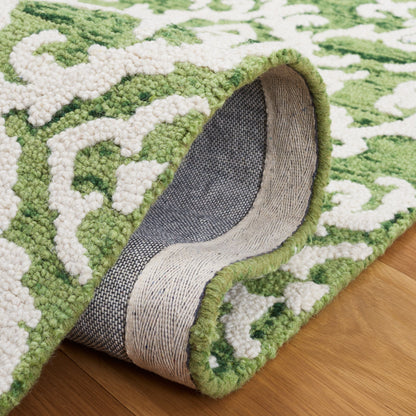 SAFAVIEH, Handmade Blossom Vesela Modern Floral Wool Rug