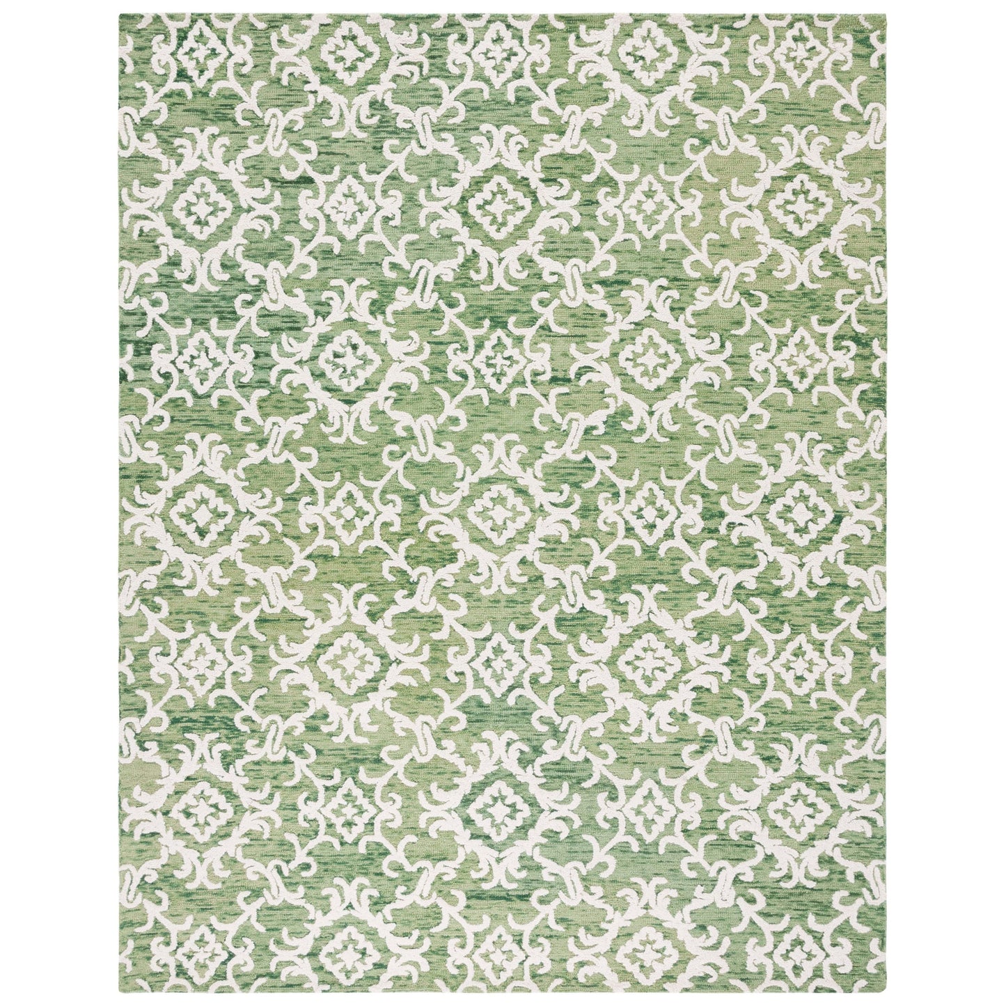 SAFAVIEH, Handmade Blossom Vesela Modern Floral Wool Rug