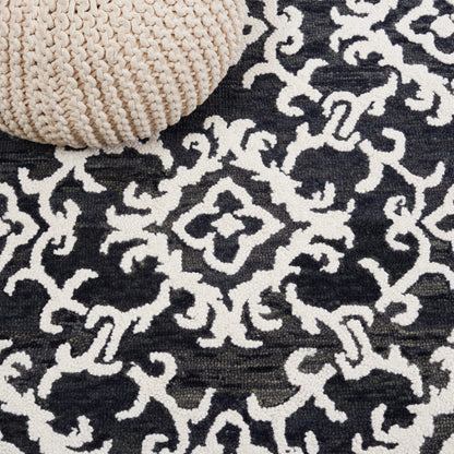 SAFAVIEH, Handmade Blossom Vesela Modern Floral Wool Rug