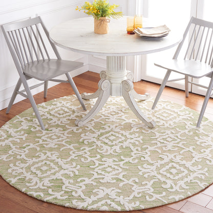 SAFAVIEH, Handmade Blossom Vesela Modern Floral Wool Rug