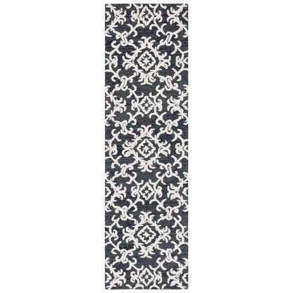SAFAVIEH, Handmade Blossom Vesela Modern Floral Wool Rug