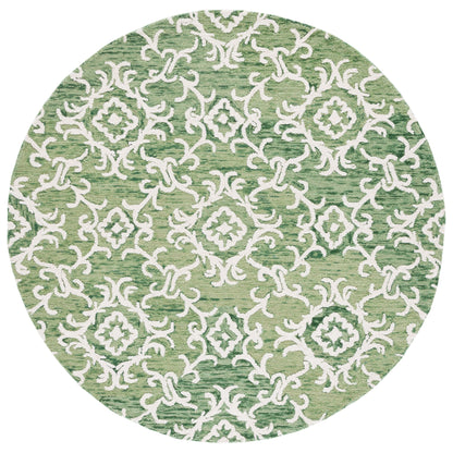 SAFAVIEH, Handmade Blossom Vesela Modern Floral Wool Rug