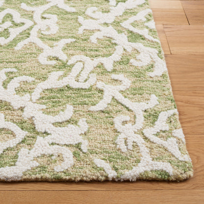 SAFAVIEH, Handmade Blossom Vesela Modern Floral Wool Rug