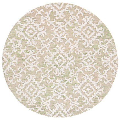 SAFAVIEH, Handmade Blossom Vesela Modern Floral Wool Rug