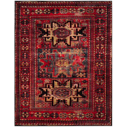 SAFAVIEH, Vintage Hamadan Lilla Oriental Distressed Rug