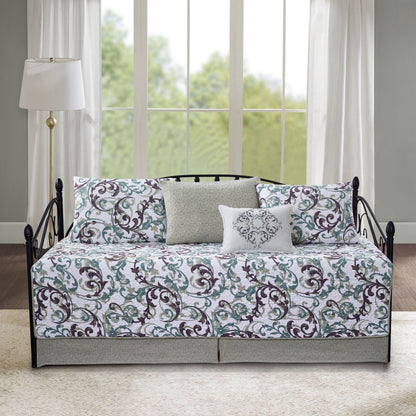 Serenta 6 Piece Cotton Blend Daybed Bedspread Coverlet Set - 75 x 39