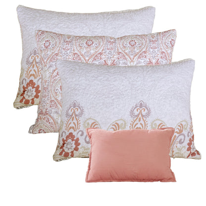 Serenta 6 Piece Cotton Blend Daybed Bedspread Coverlet Set - 75 x 39