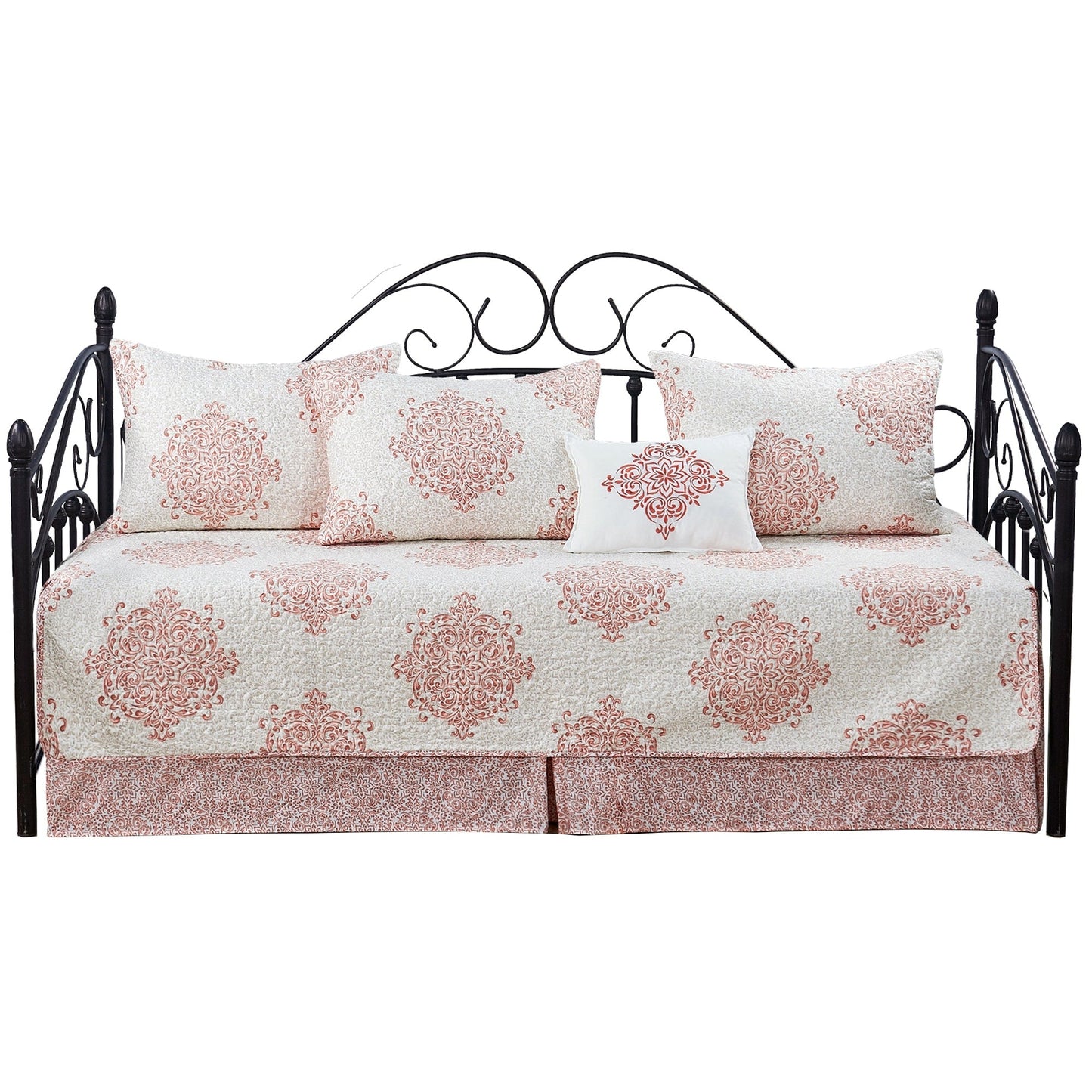 Serenta 6 Piece Cotton Blend Daybed Bedspread Coverlet Set - 75 x 39