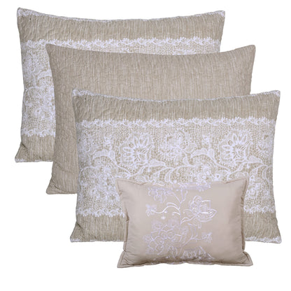 Serenta 6 Piece Cotton Blend Daybed Bedspread Coverlet Set - 75 x 39