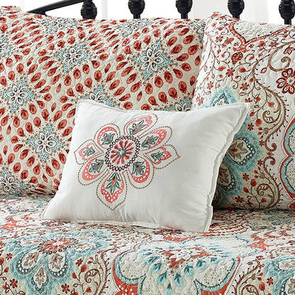 Serenta 6 Piece Cotton Blend Daybed Bedspread Coverlet Set - 75 x 39