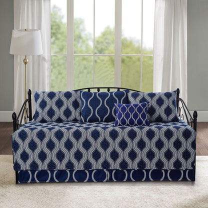 Serenta 6 Piece Cotton Blend Daybed Bedspread Coverlet Set - 75 x 39
