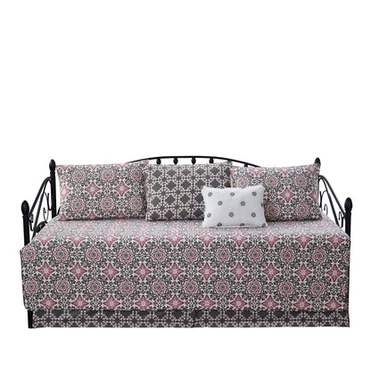 Serenta 6 Piece Cotton Blend Daybed Bedspread Coverlet Set - 75 x 39