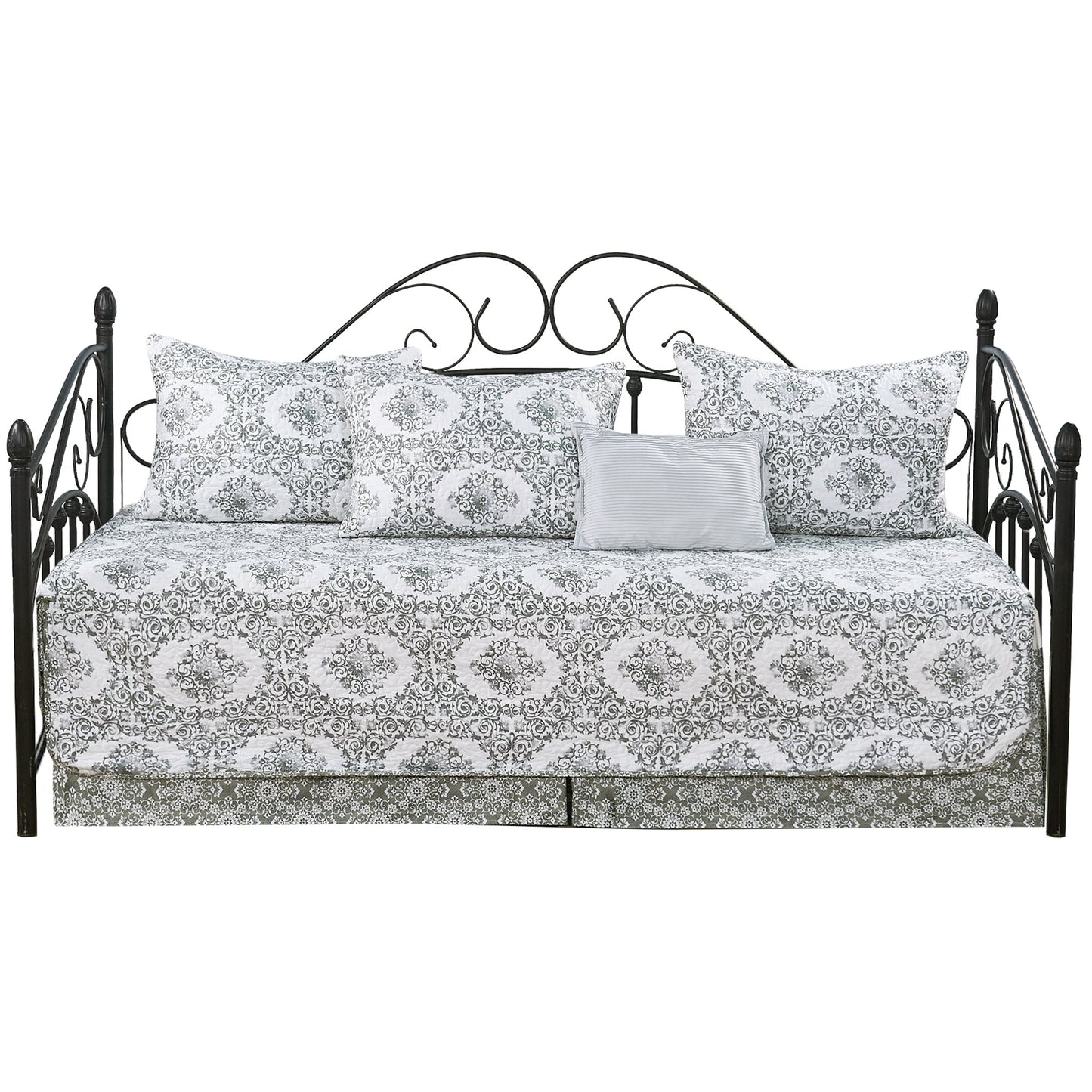 Serenta 6 Piece Cotton Blend Daybed Bedspread Coverlet Set - 75 x 39