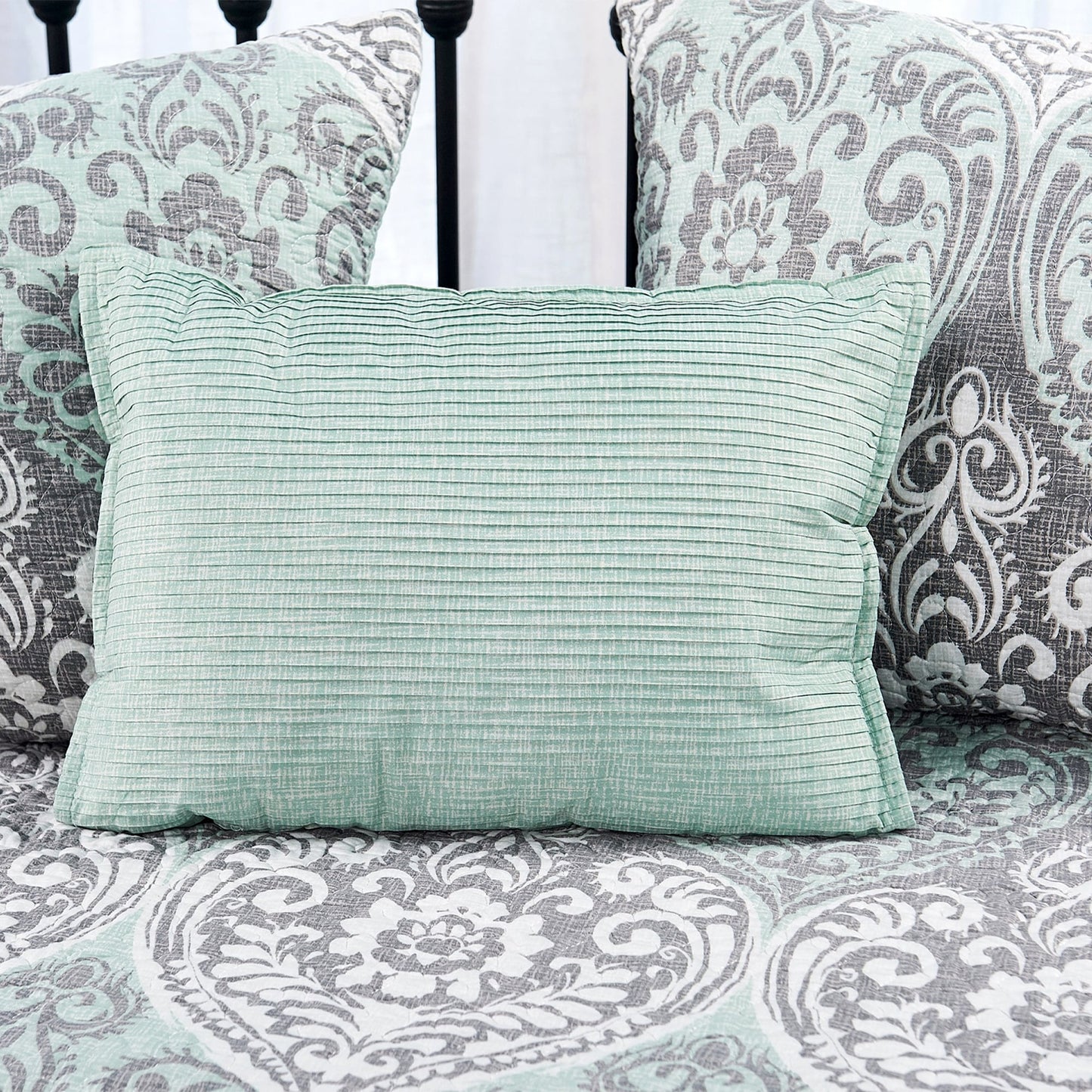 Serenta 6 Piece Cotton Blend Daybed Bedspread Coverlet Set - 75 x 39