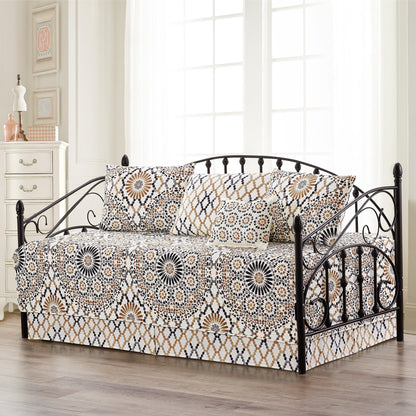 Serenta 6 Piece Cotton Blend Daybed Bedspread Coverlet Set - 75 x 39