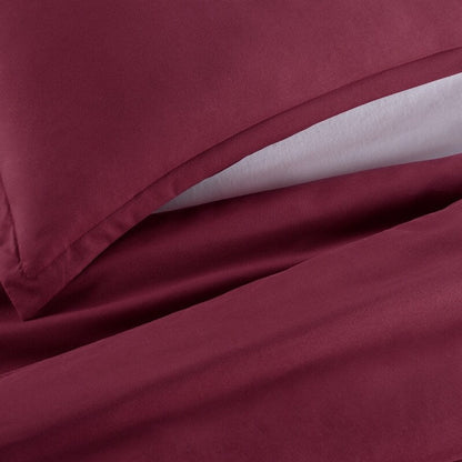 Serta Simply Clean Antimicrobial 3 Piece Duvet Set