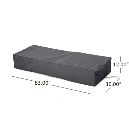 Shield Outdoor Chaise Lounge Cover (Set of 2) by Christopher Knight Home