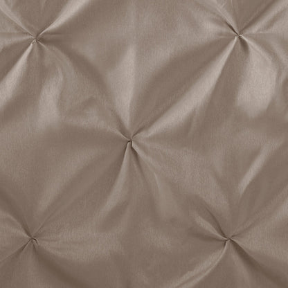 Madison Park Laurel Tufted Semi-Sheer Shower Curtain