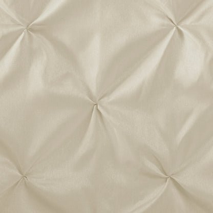 Madison Park Laurel Tufted Semi-Sheer Shower Curtain