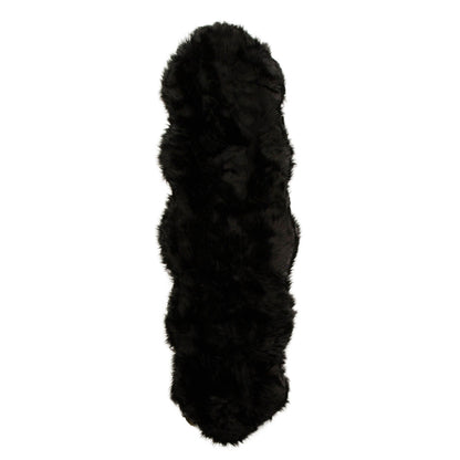 Silver Orchid Parrott Faux Fur Sheepskin Area Rug