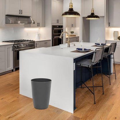 Small Trash Can – Open Top Garbage Cans for Kitchen, Office, Dorm, Bathroom, etc. –Waste Can for Compact/Tight Spaces