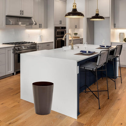Small Trash Can – Open Top Garbage Cans for Kitchen, Office, Dorm, Bathroom, etc. –Waste Can for Compact/Tight Spaces