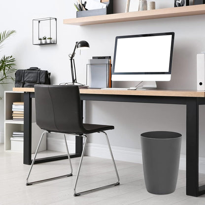 Small Trash Can – Open Top Garbage Cans for Kitchen, Office, Dorm, Bathroom, etc. –Waste Can for Compact/Tight Spaces