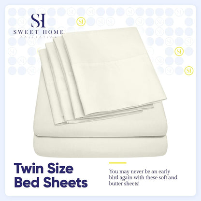 Soft Brushed Microfiber 7-piece Split King Sheet Set - 4 Pillowcases