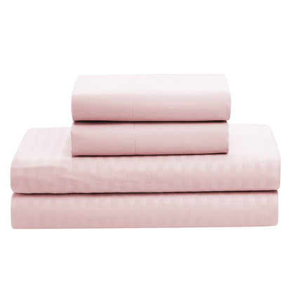 Soft Dobby 8-piece Striped Down Alternative Bed-in-a-Bag Set w/ Sheets
