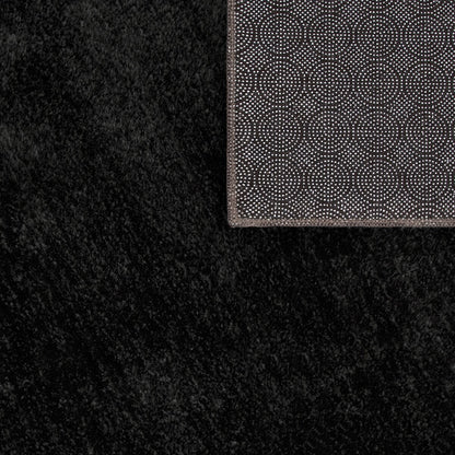 Soft Washable Area Rug with Anti-Slip Backing in solid Colors