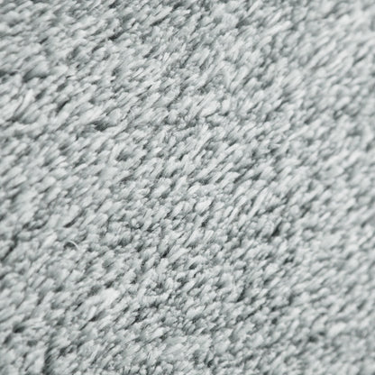 Soft Washable Area Rug with Anti-Slip Backing in solid Colors