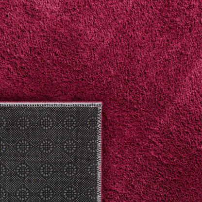 Soft Washable Area Rug with Anti-Slip Backing in solid Colors