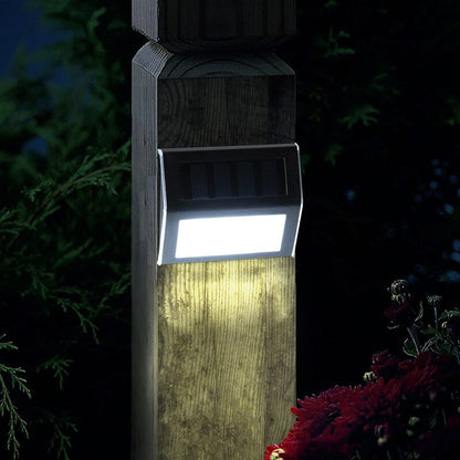 Solar Deck Lights LED Stair Lights Stainless Steel Step Lighting